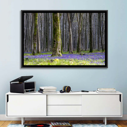 Bluebell Beechwood Grove Wall Art
