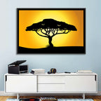 Acacia at Sunset Wall Art