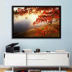 Autumn Pond Sunrise Connecticut Wall Art