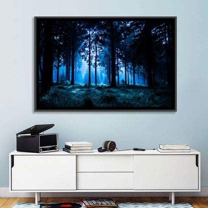 Thuringia Forest at Dusk Wall Art