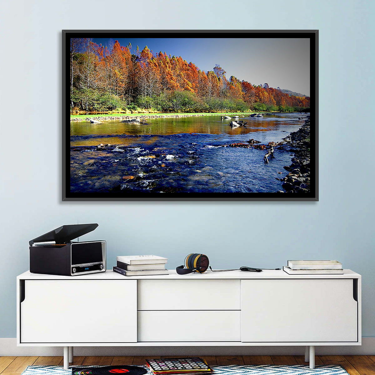 Beavers Bend State Park Wall Art in a room, landscape