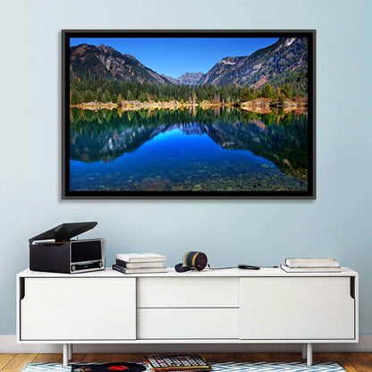 Gold Lake Reflection Wall Art