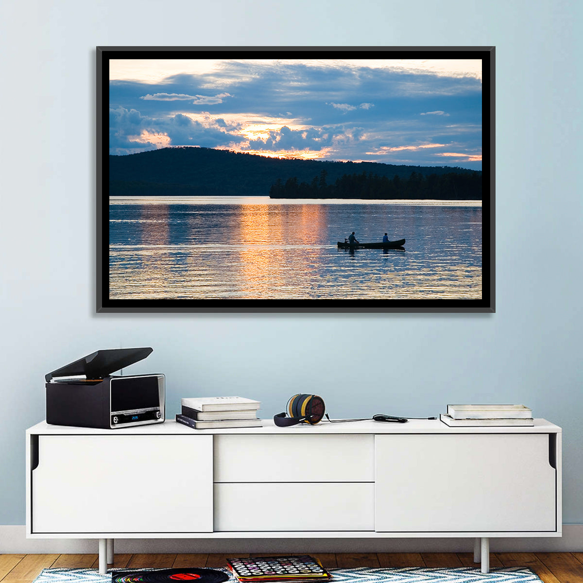 Moosehead Lake Sunset Wall Art