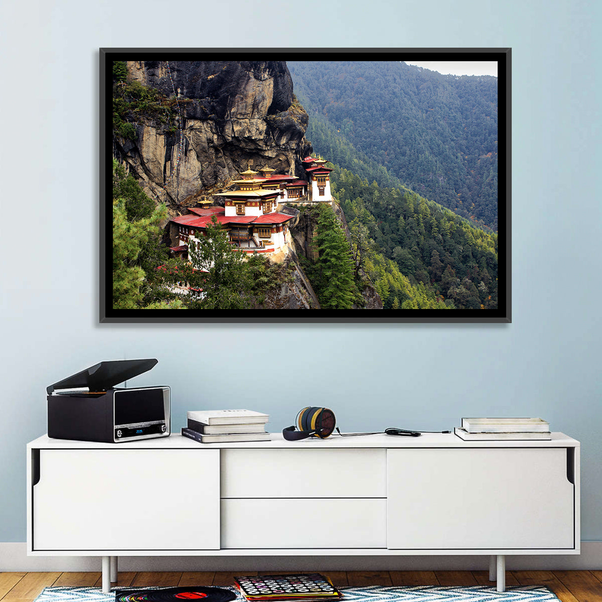 Tiger's Nest Monastery, Paro Bhutan Wall Art