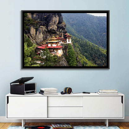 Tiger's Nest Monastery, Paro Bhutan Wall Art