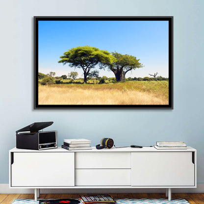 Acacia and Baobab Trees Wall Art