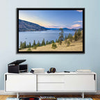 Blue Lake Okanagan Wall Art