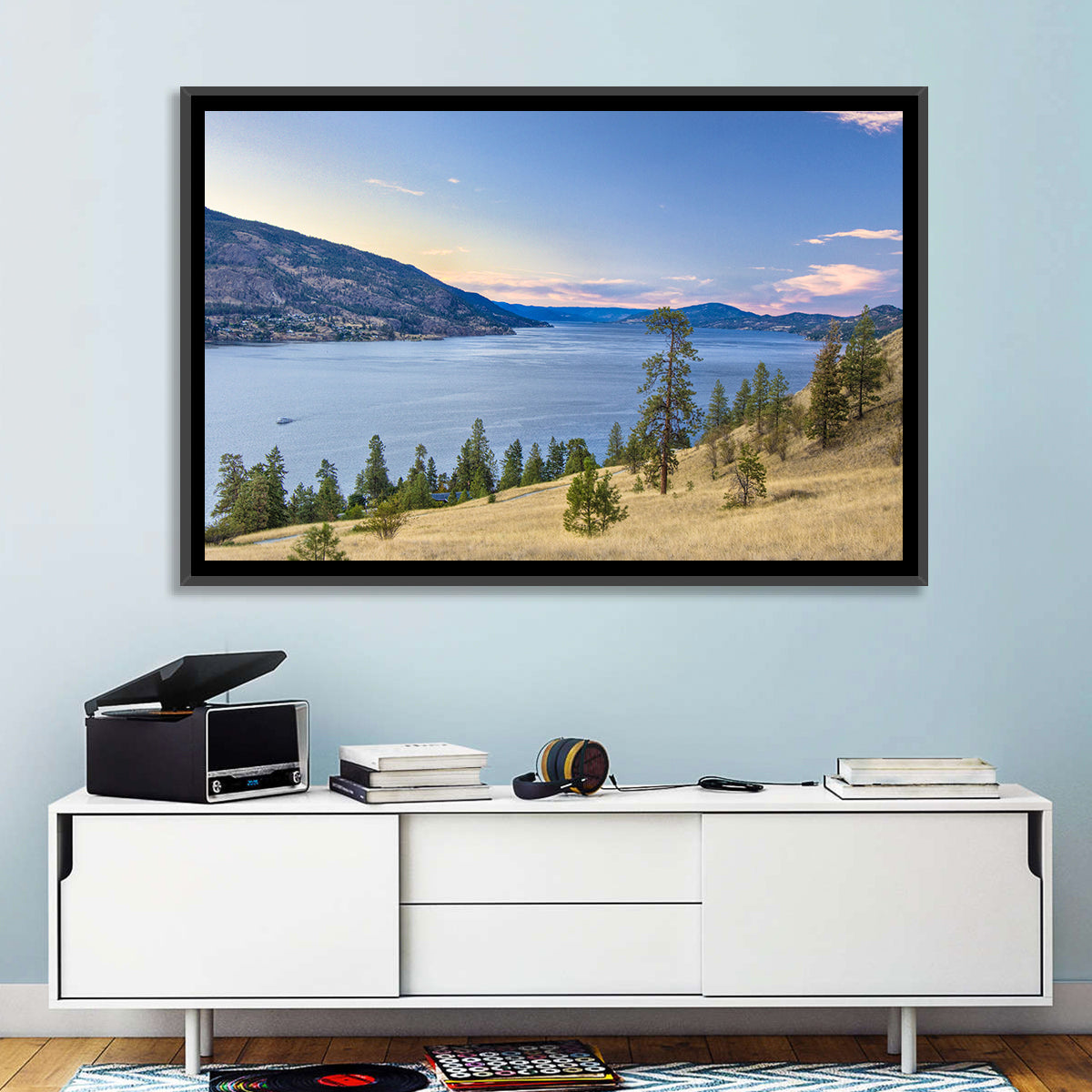 Blue Lake Okanagan Wall Art