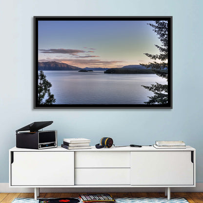 Lake Pend Oreille at Dusk Wall Art