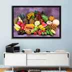 Tropical Fruit Still Life Wall Art