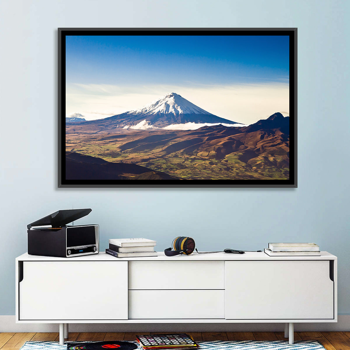 Cotopaxi Volcano Landscape Wall Art