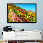Svaneti Autumn Mountain Landscape Wall Art