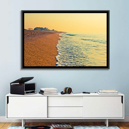 Tranquil Beach Sunrise Wall Art