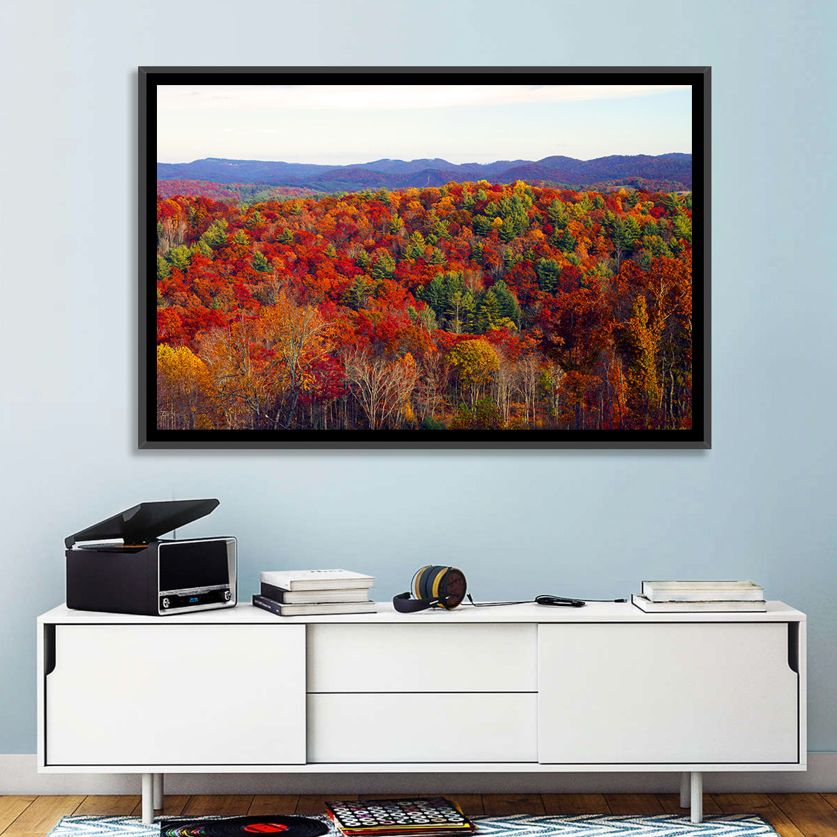 Autumn in the Appalachian Forest Wall Art