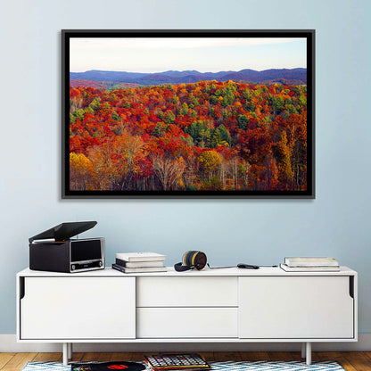 Autumn in the Appalachian Forest Wall Art