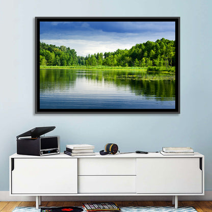 Mazury Forest Lake Wall Art