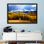 Crested Butte Autumn Mountains Wall Art