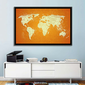 Old World Map Wall Art