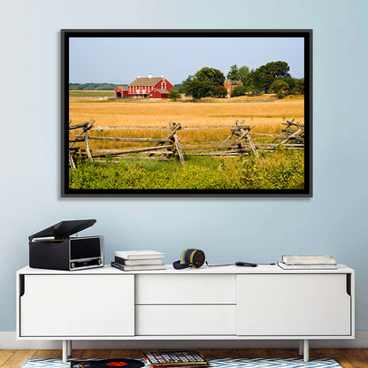Gettysburg Farm Field Wall Art