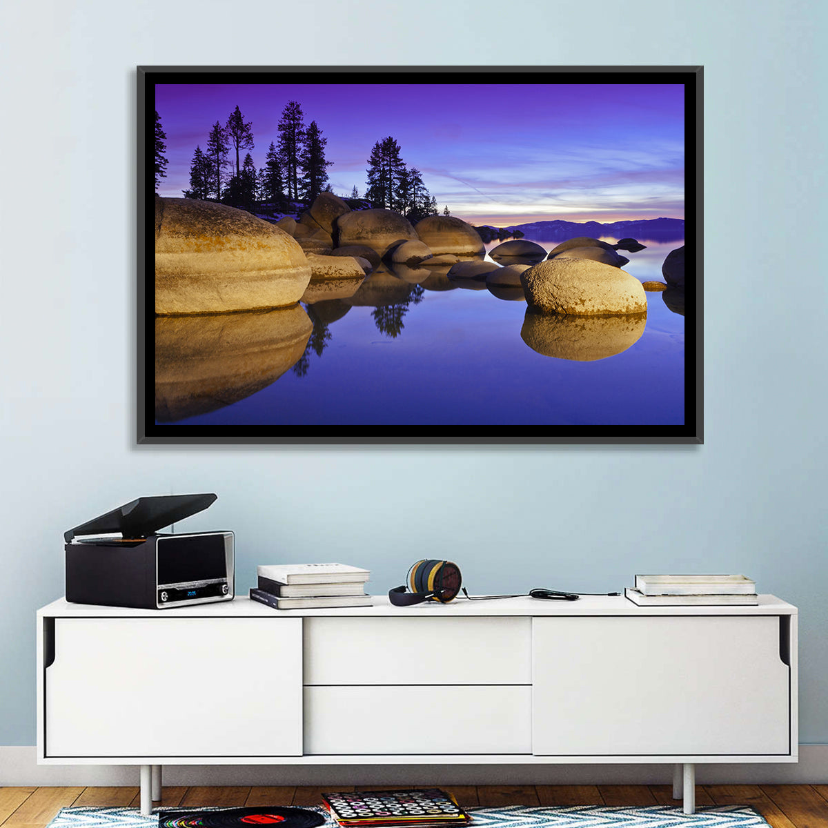 Lake Tahoe Twilight Wall Art