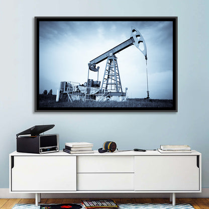 Oil Pump Jack 1211 Wall Art