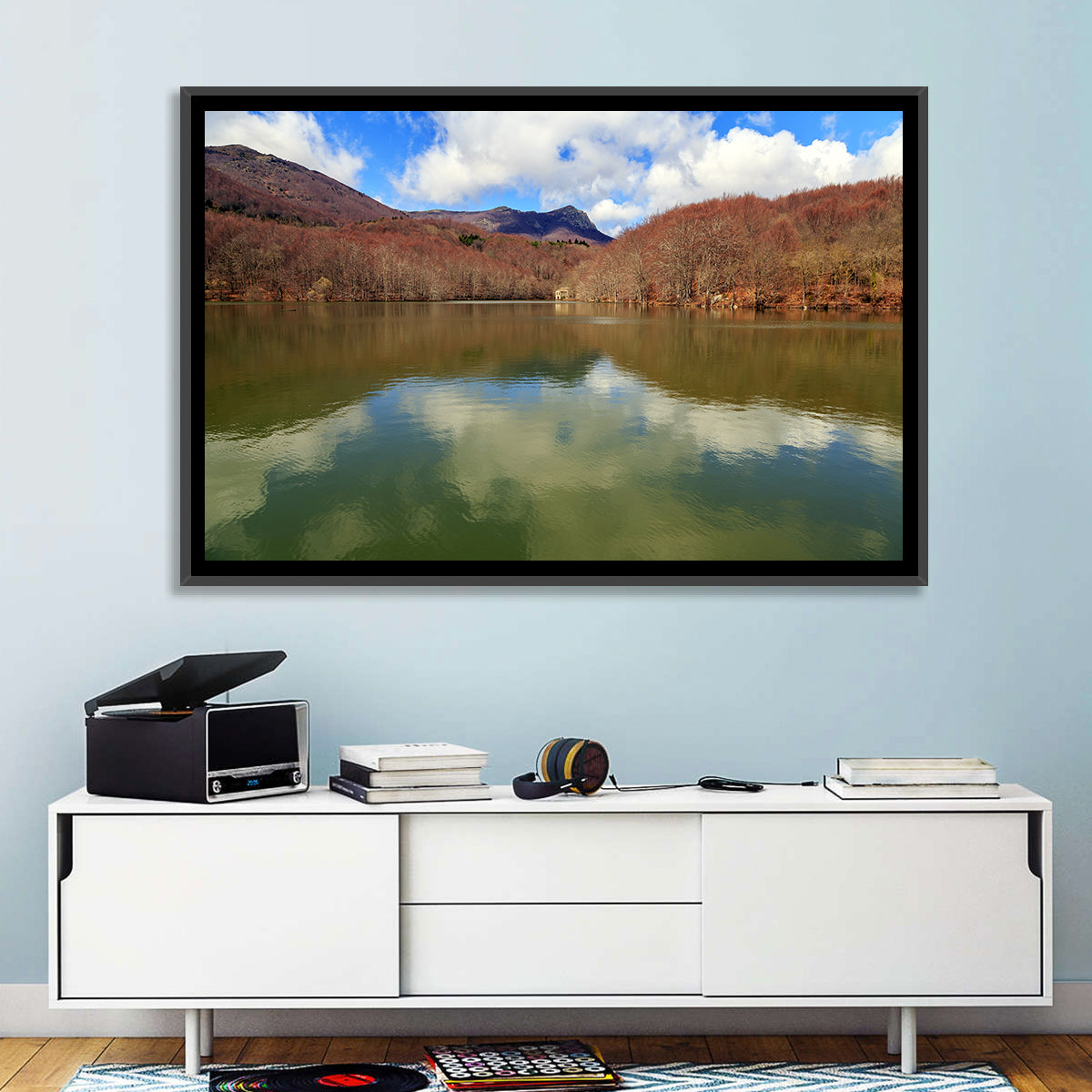 Lake Santa Fe Montseny Wall Art