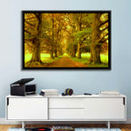 Beech Tree Lane at Golden Hour Wall Art