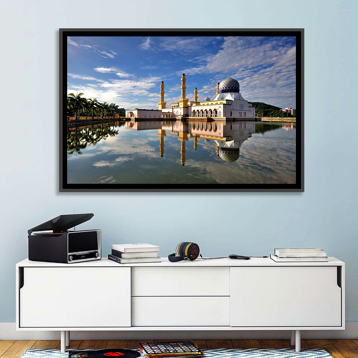 Floating Mosque Wall Art