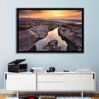 Sam Phan Bok Sunrise River Canyon Wall Art