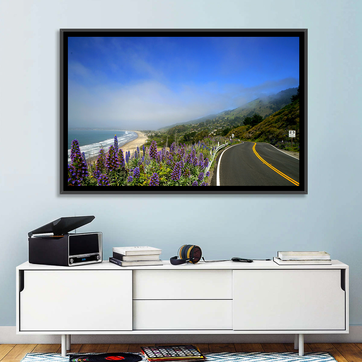 Big Sur Coastal Road Wall Art