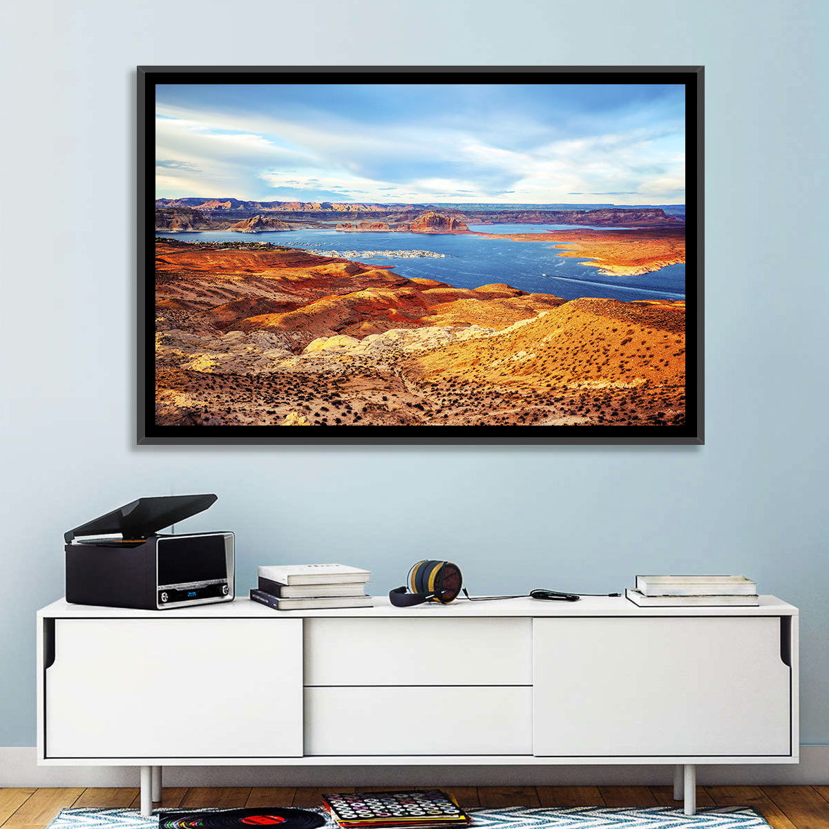 Lake Powell Marina Panorama Wall Art
