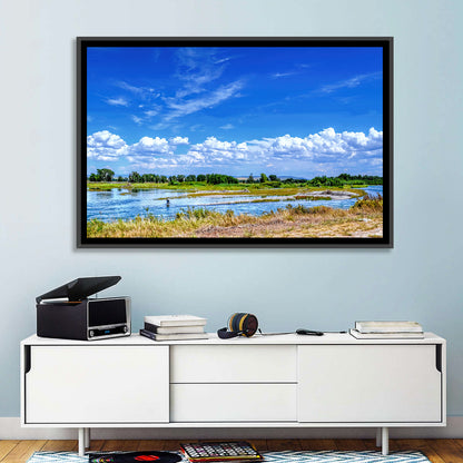 Snake River Fly Fishing, Idaho Wall Art