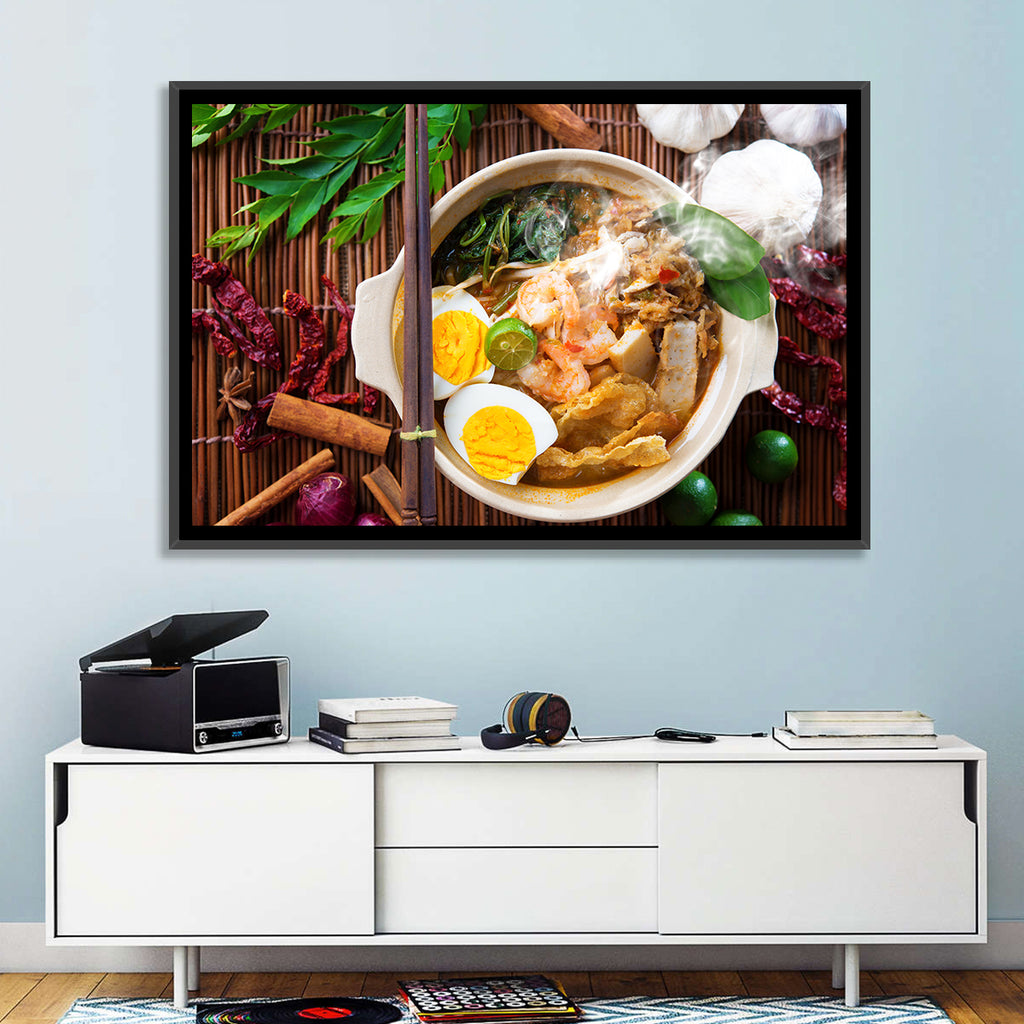 Malaysian Prawn Mee Bowl Wall Art