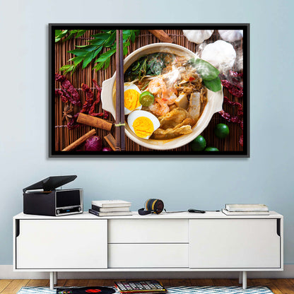 Malaysian Prawn Mee Bowl Wall Art