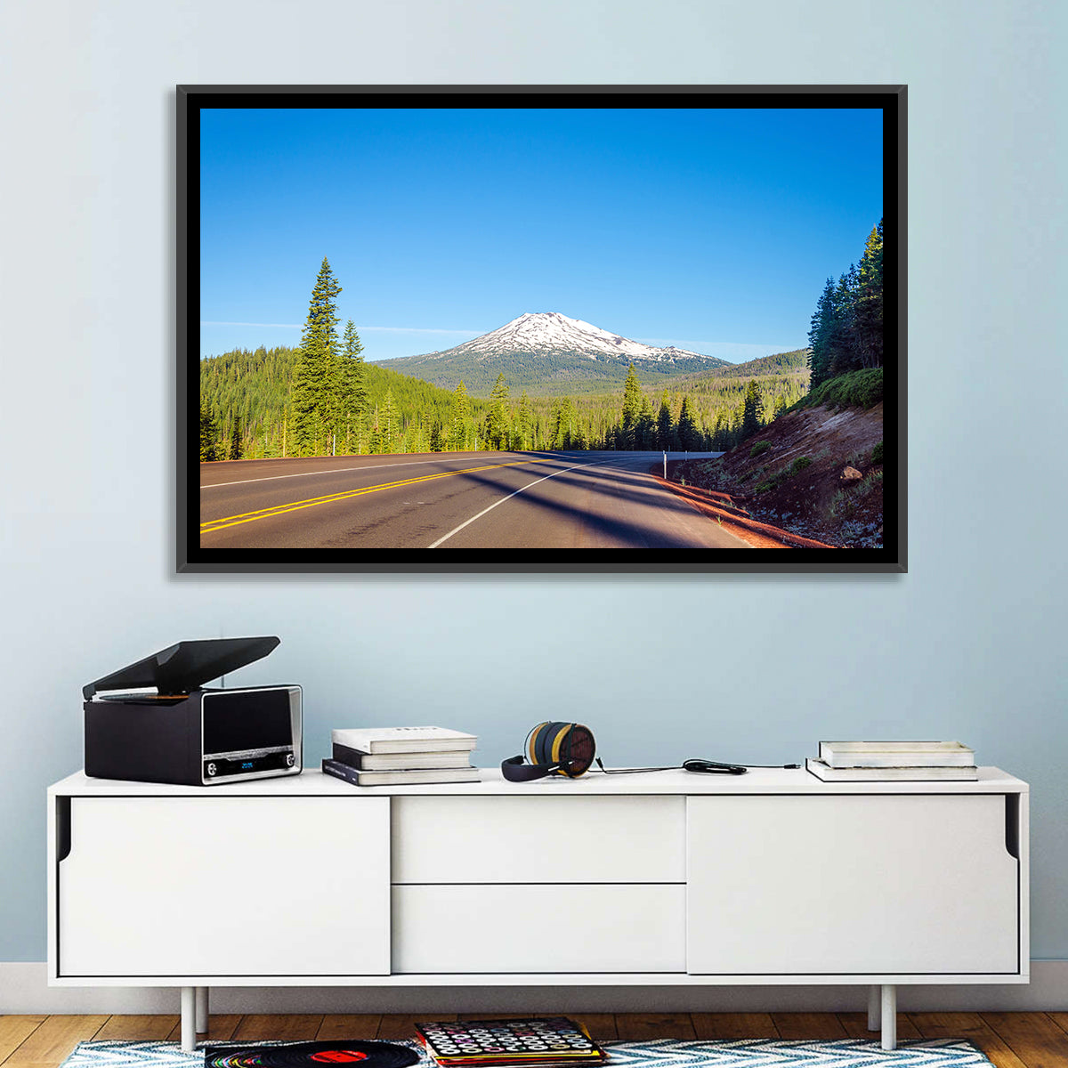 Highway to Mount Bachelor Wall Art