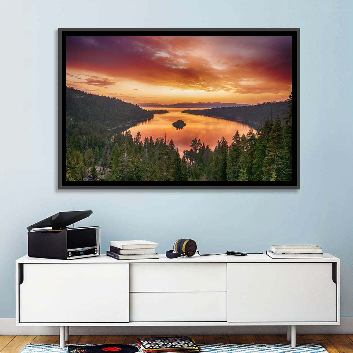 Emerald Bay Sunrise, Lake Tahoe Wall Art