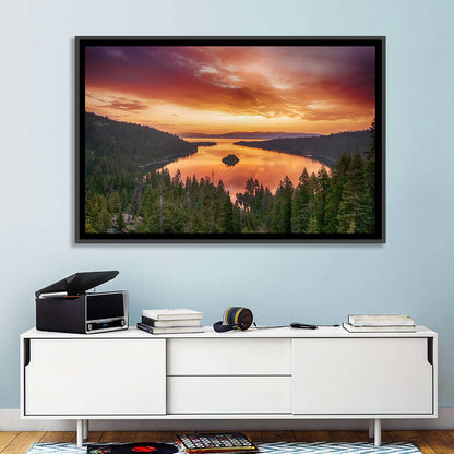 Emerald Bay Sunrise, Lake Tahoe Wall Art