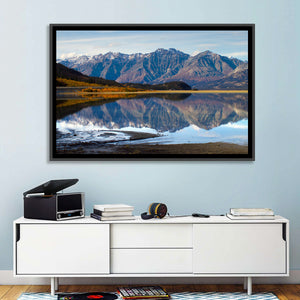 Kluane Lake Reflection Wall Art