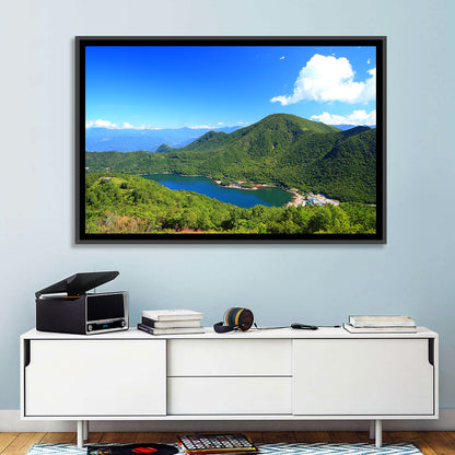 Mount Akagi and Lake Yunoko Wall Art