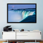 Horseshoe Falls by Moonlight Wall Art