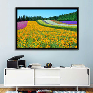 Flowers Field Wall Art