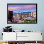 Boise Downtown at Golden Hour Wall Art