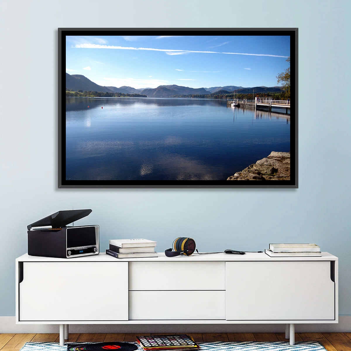 Lake Ullswater Pier Wall Art