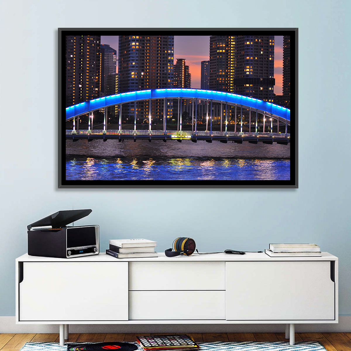 Eitai Bashi Bridge Wall Art