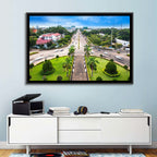Phnom Penh Independence Monument Boulevard Wall Art