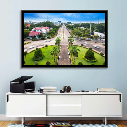 Phnom Penh Independence Monument Boulevard Wall Art