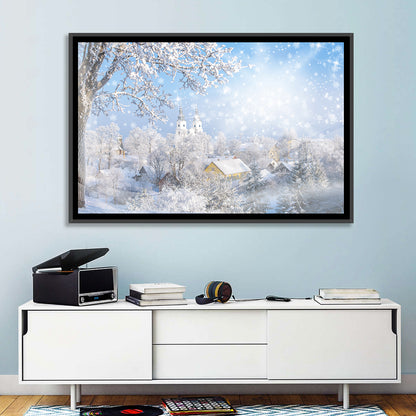 Frosted Village Wall Art