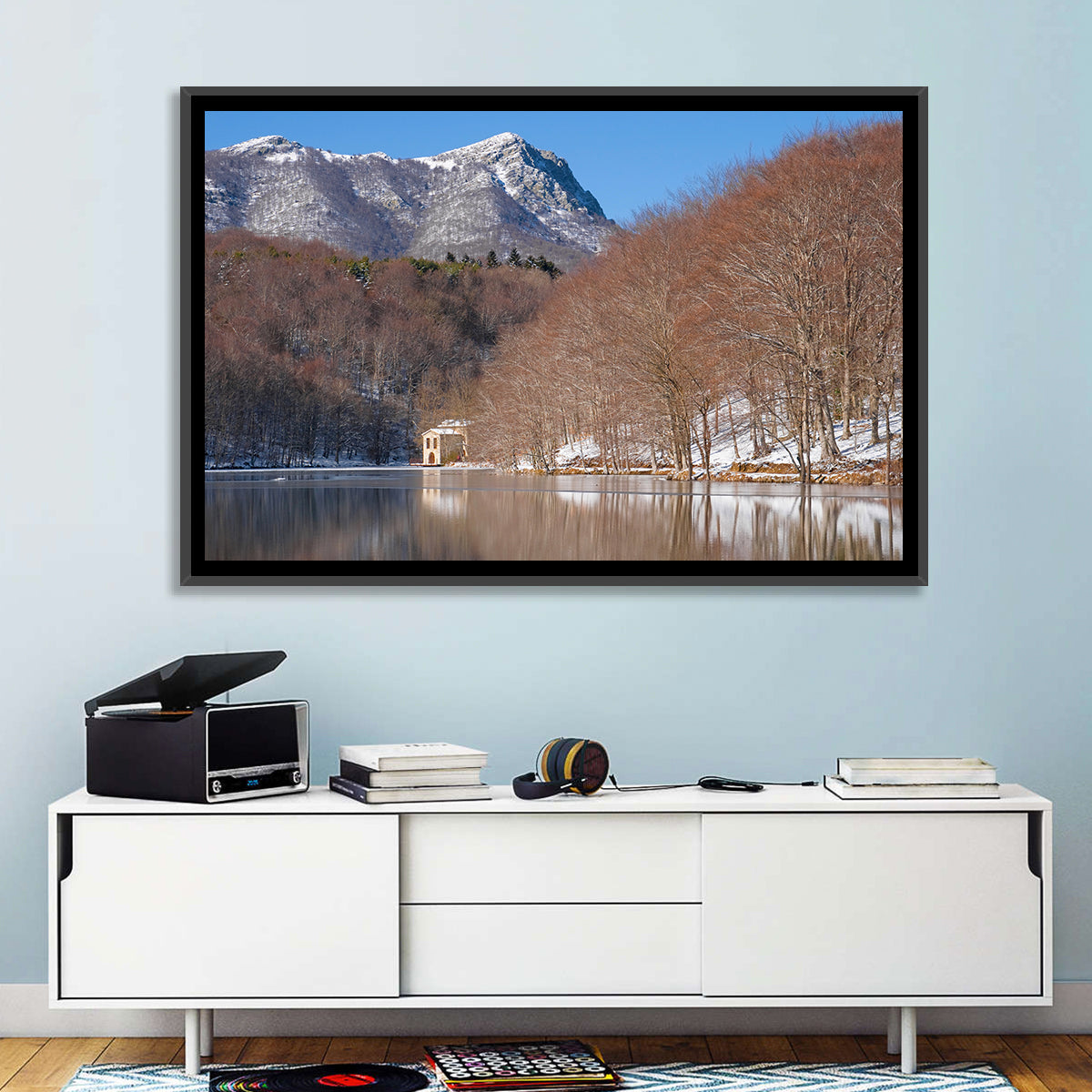 Lake Santa Fe Del Montseny Wall Art