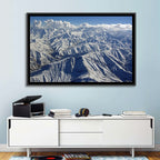 Snow-capped Afghan Mountains Wall Art
