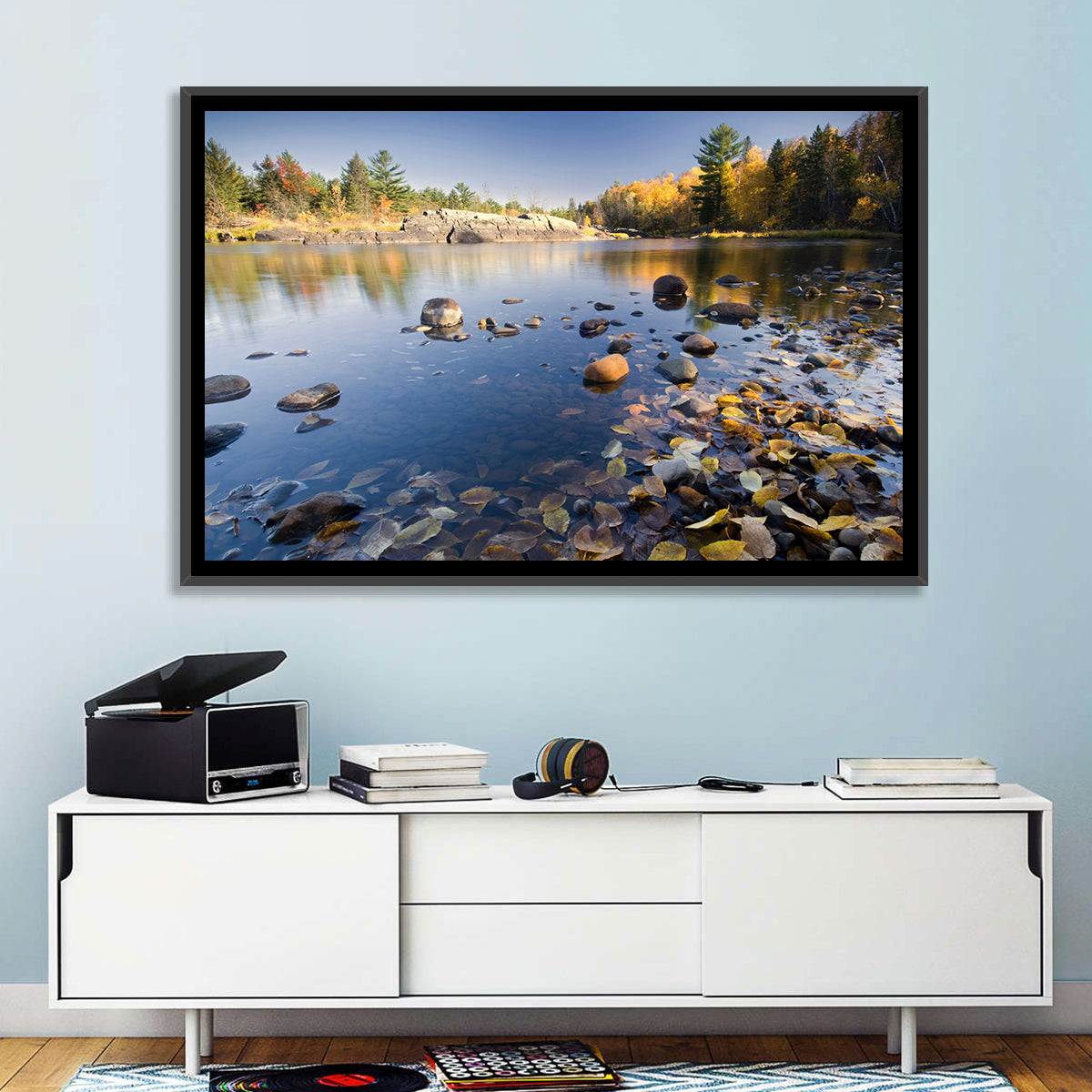 Minnesota Autumn Lakeshore Wall Art